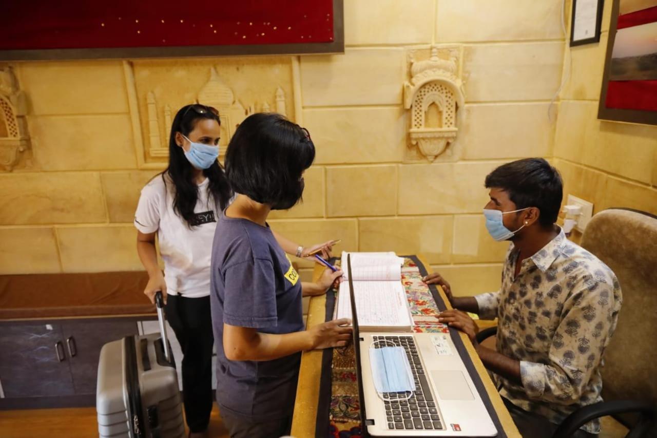 Hotel Jaswant Palace Jaisalmer Eksteriør billede